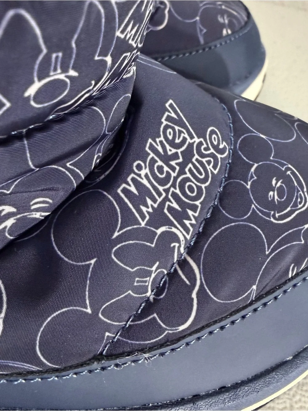 Zara kids Mickey Mouse boots